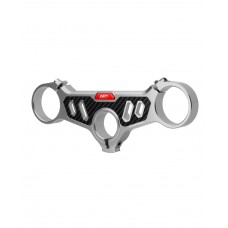 AEM FACTORY LIMITED EDITION Carbon Fiber Inlay Upper Triple Clamp for Ducati Panigale V4 (2025+) AEM FACTORY LIMITED EDITION Carbon Fiber Inlay Upper Triple Clamp for Ducati Panigale V4 (2025+)